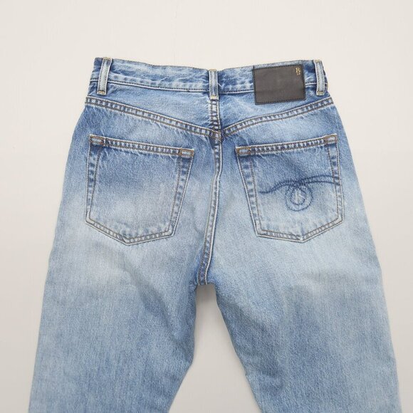 R13 Milf Slim Fit Jeans in Haston Size 24 - Picture 7 of 14